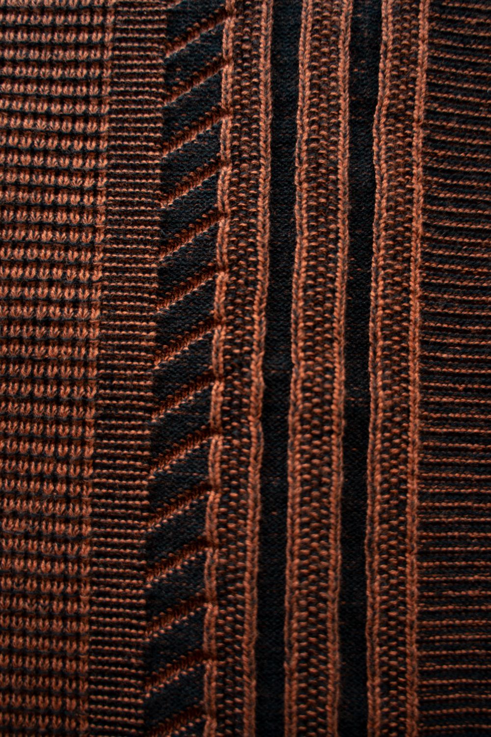 【25AW】Fuyushigure Half Zip Knit(ORANGE)
