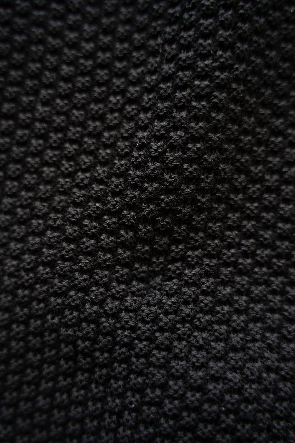【ラスト1点】【25SS】綿×ポリエステル×リネン10Gカーディガン(BLACK)