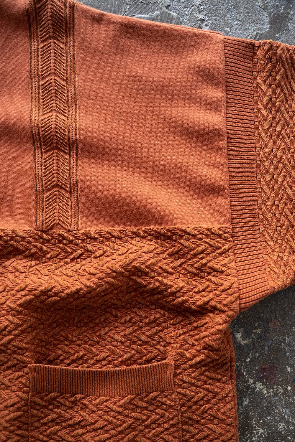 【ラスト1点】Oun Hanten Cardigan(ORANGE)