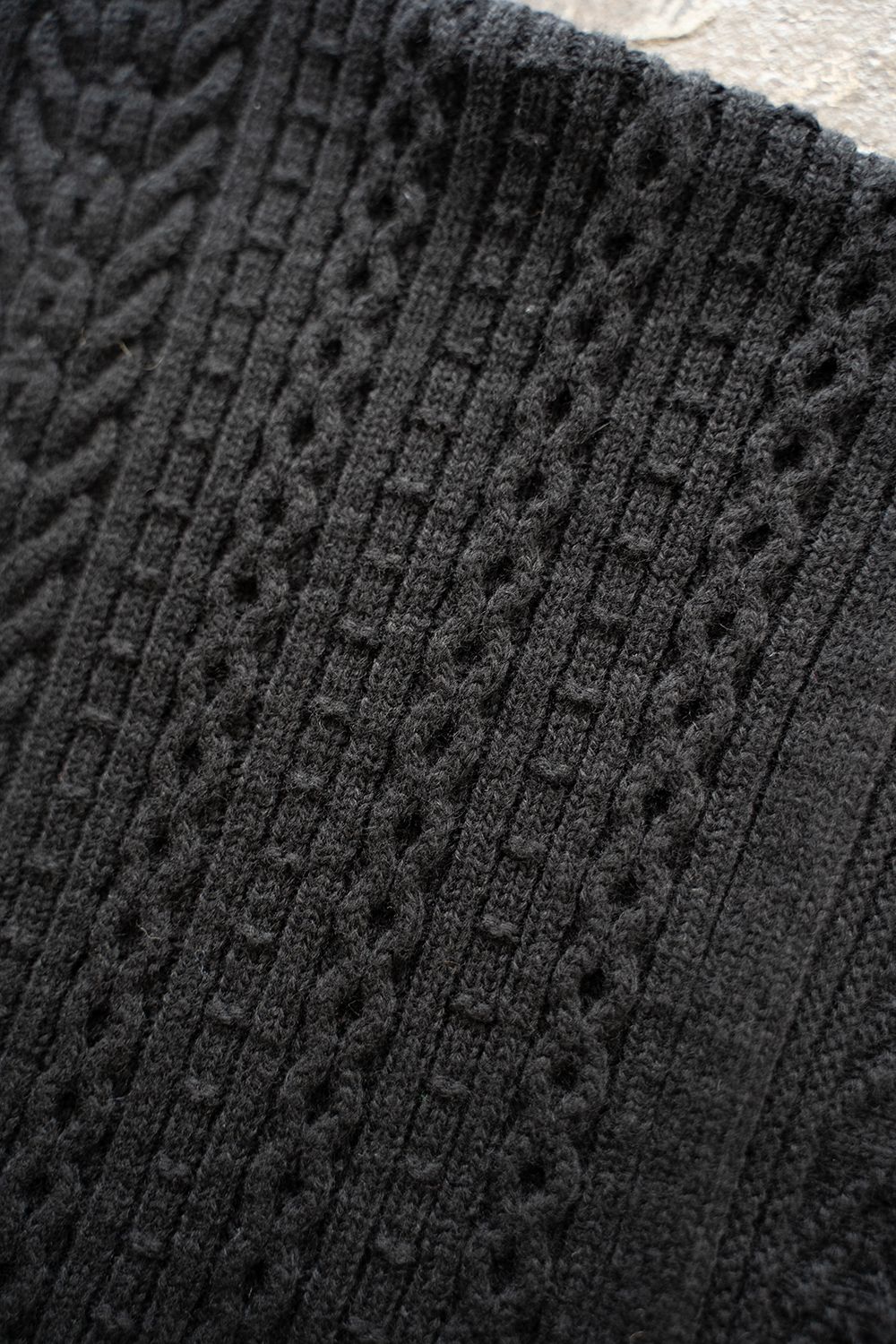 【ラスト1点】Tofu Knit(BLACK)