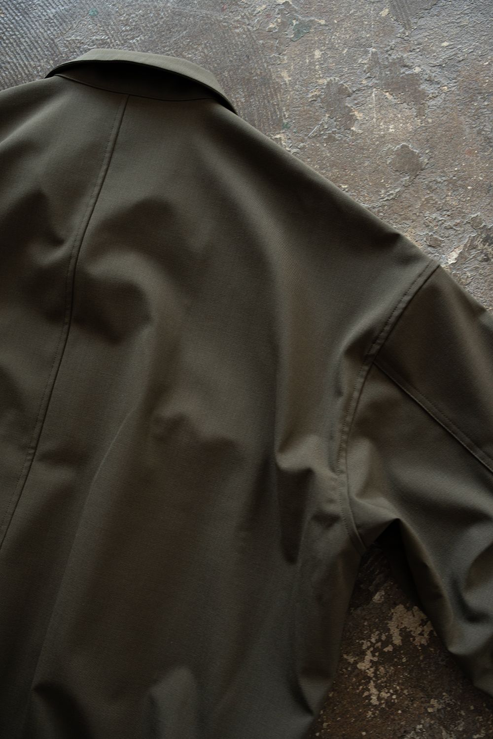 【26SS】Tropical Wool Tankers Blouson(KHAKI)