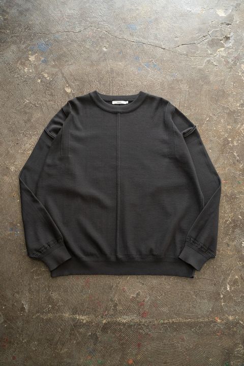 【26SS】Mebuki Knit(CHARCOAL)