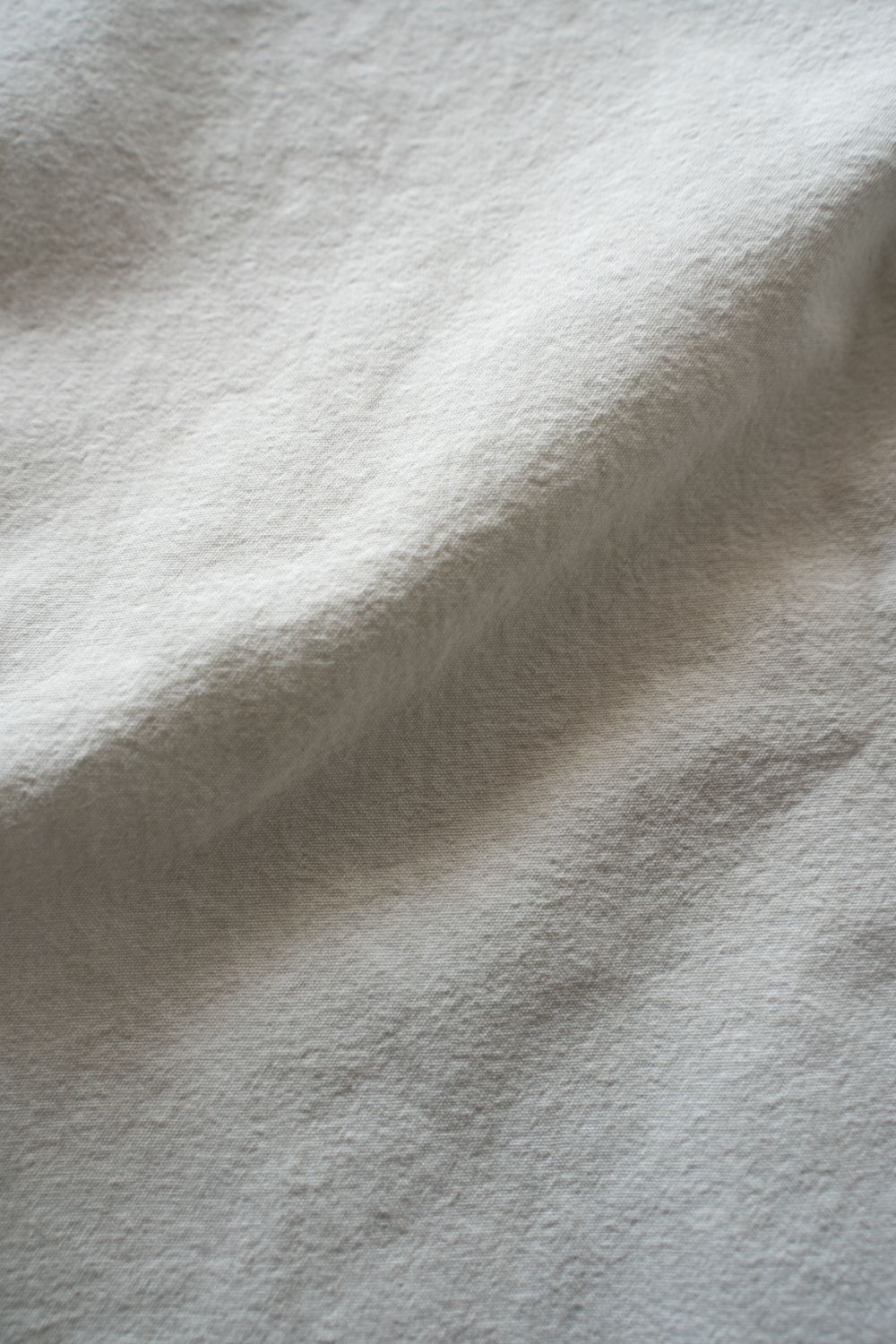 強撚OCブロードシャツ(ベンガラ白)