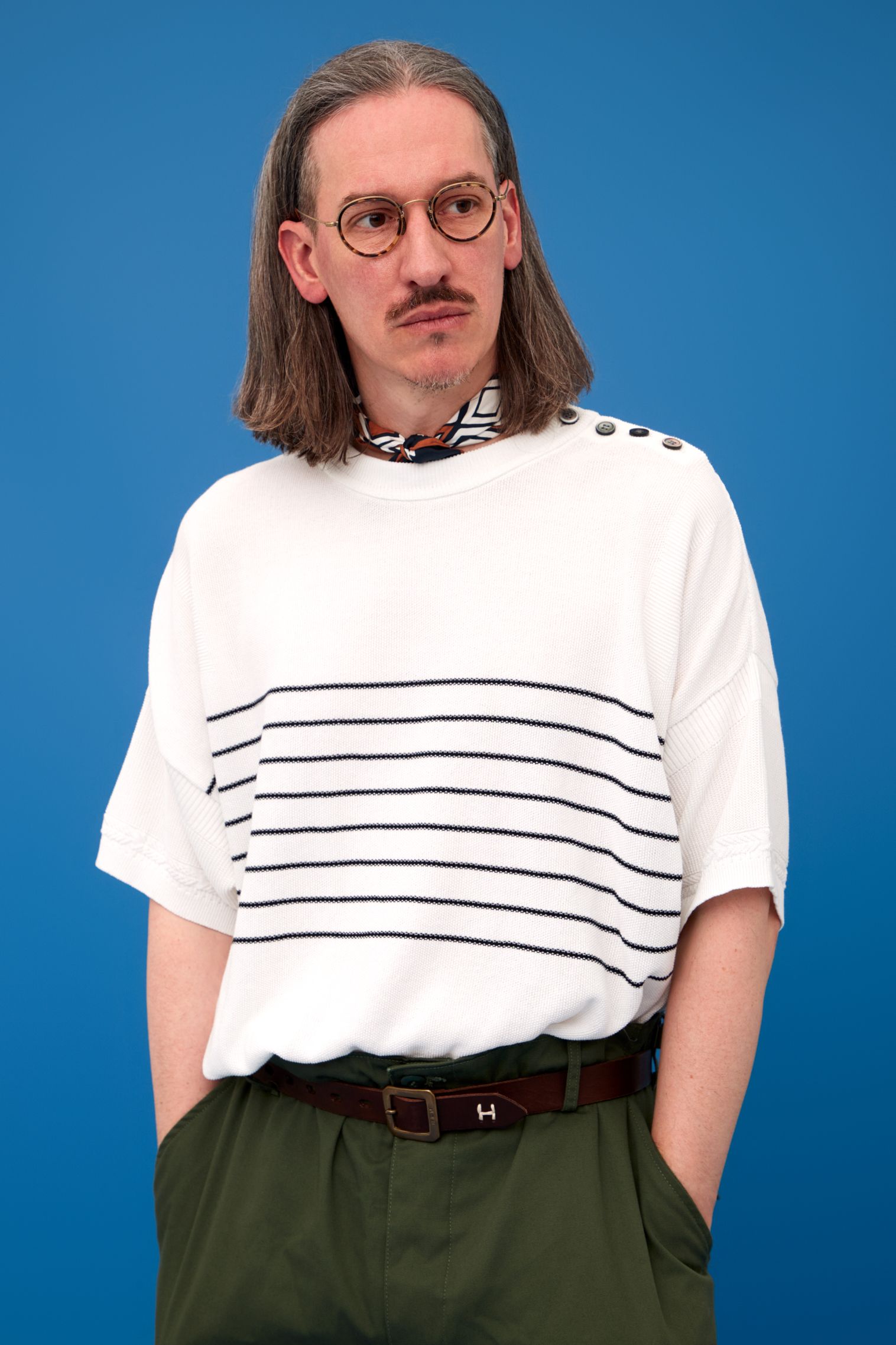 YASHIKI - 【ラスト1点】【25SS】Funaato Knit(WHITE) | Salty