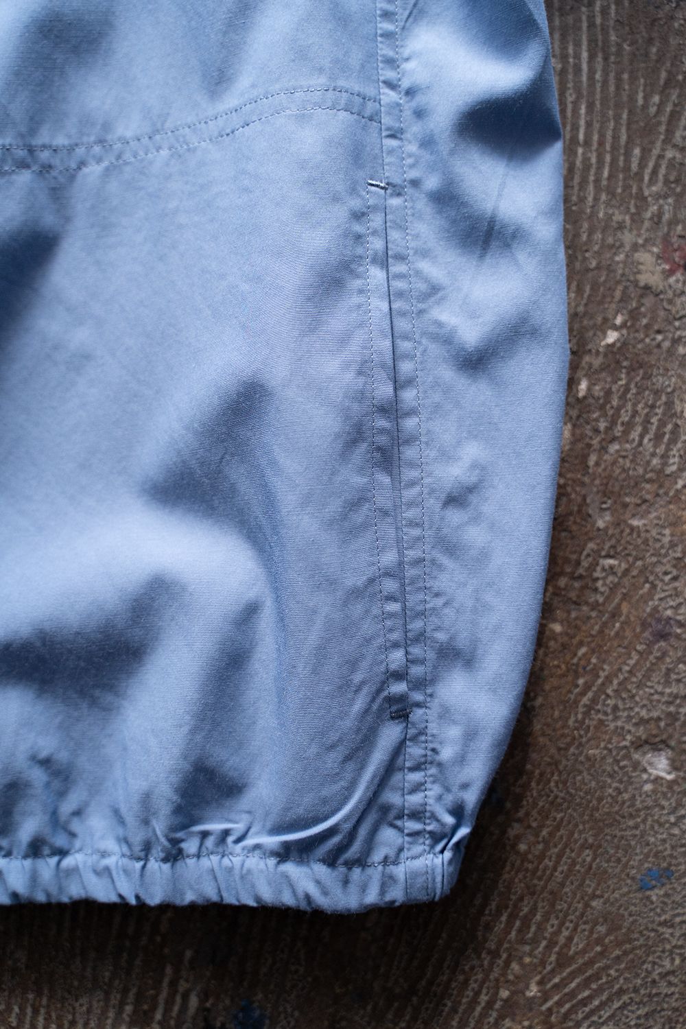 【ラスト1点】【24SS】キュプラ×綿シャツブルゾン(LIGHT BLUE)