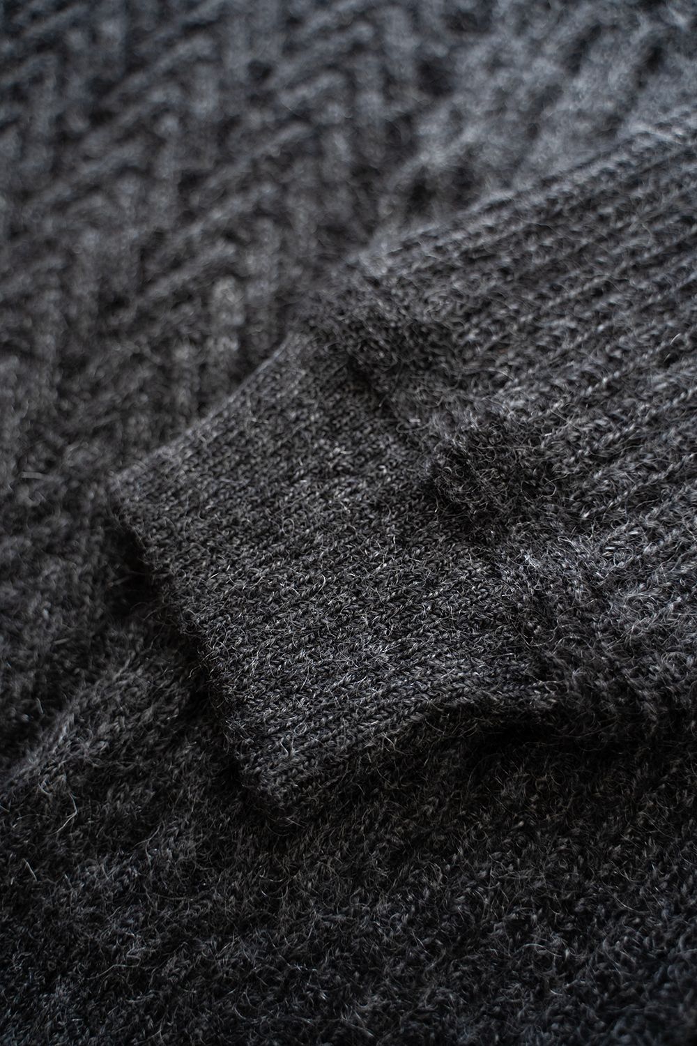 【25AW】Sekkei Mohair Knit(BLACK)