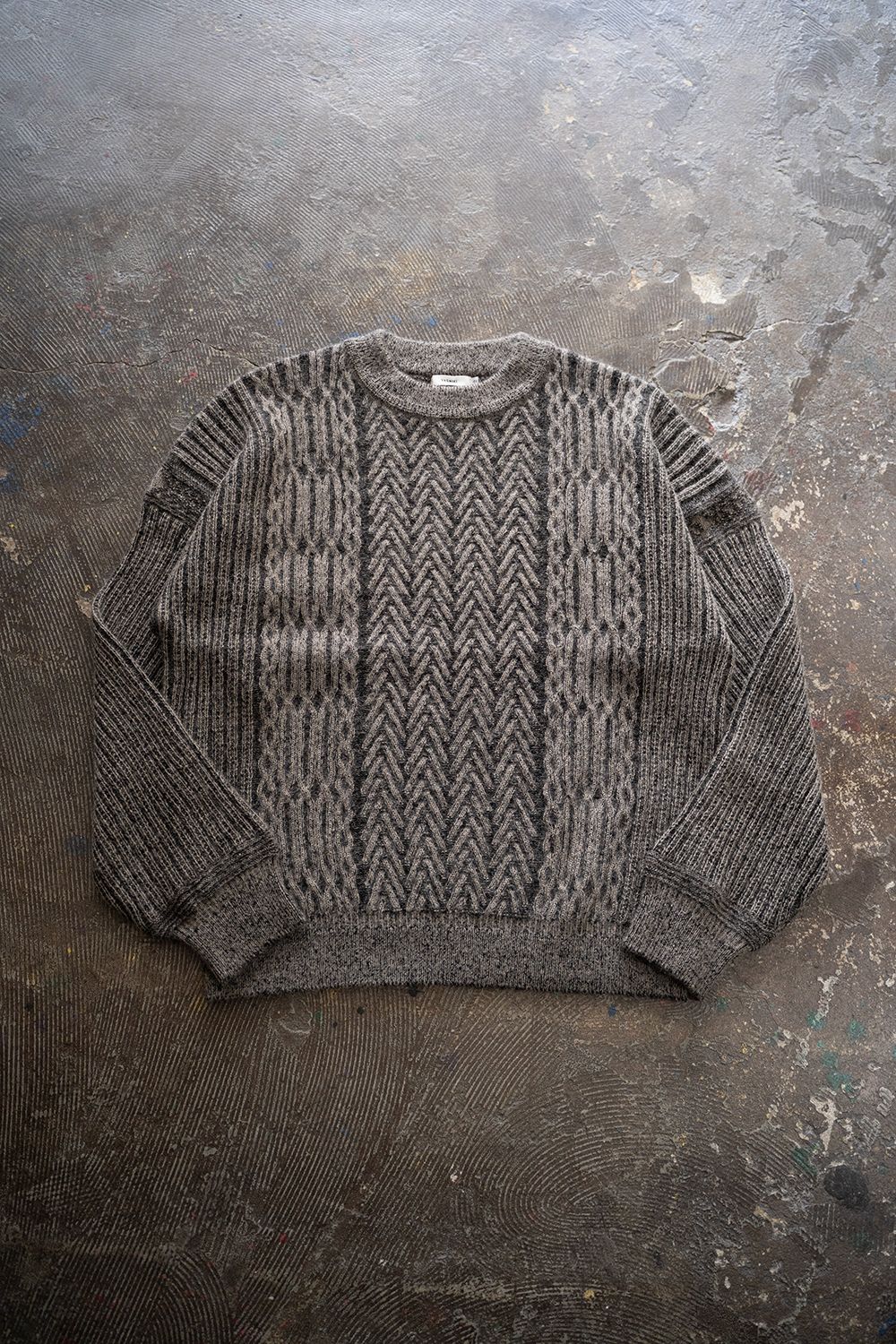 【25AW】Sekkei Mohair Knit(BEIGE)