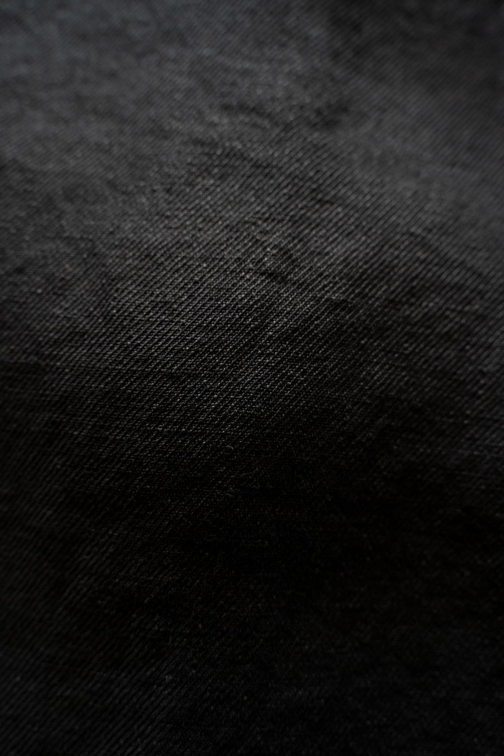 和紙大麻シャツ(黒)