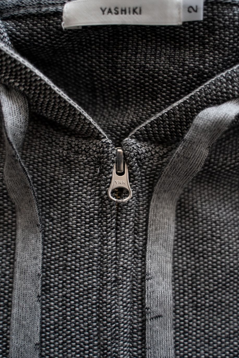 【26SS】Senshun Zip Hoodie(MIX GRAY)