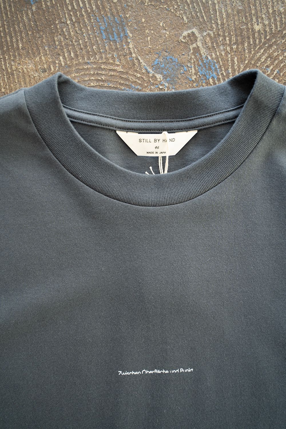 【ラスト1点】【23SS】"Zwischen Oberfläche und Punkt"Tシャツ(GRAY)
