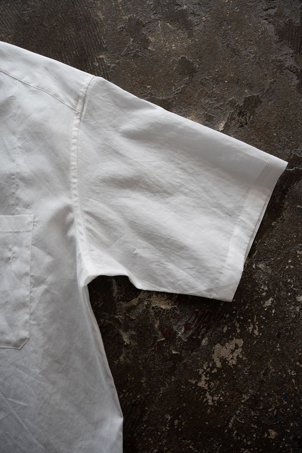 【26SS】コットンブロード半袖シャツ(WHITE)