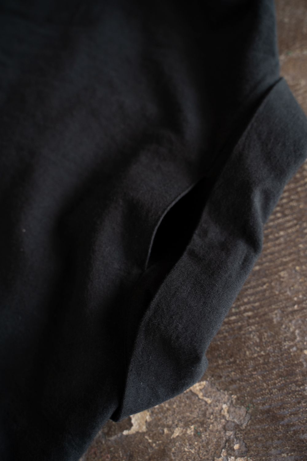 【26SS】"summer jambo"pajama(washed light cotton BLACK)【セットアップ】【ユニセックス】