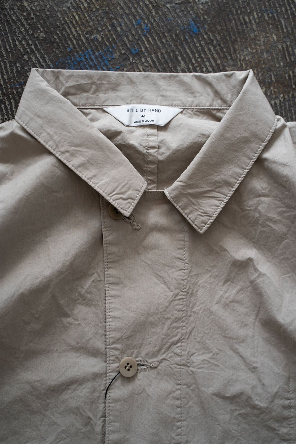 【ラスト1点】【25SS】ガーメントダイカバーオール(TAUPE)