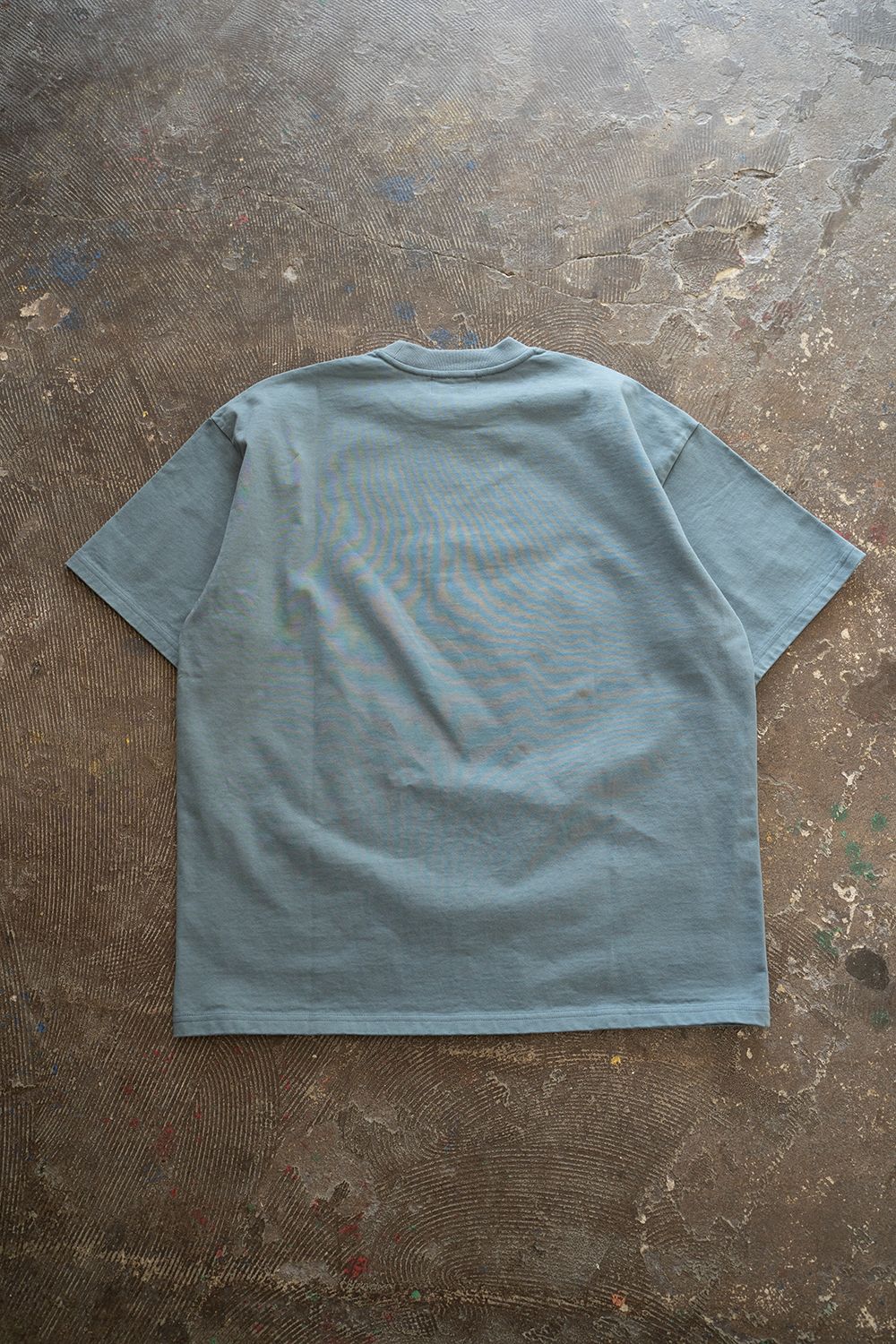 【ラスト1点】【23SS】Loose Fit Crew Neck T-Shirts(SMOKY BLUE)