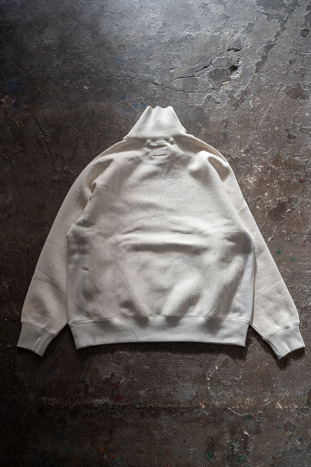 STILL BY HAND / ハイネックスウェットプルオーバー サイズ48