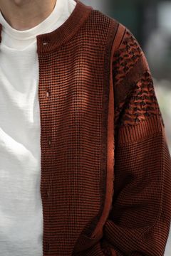【ラスト1点】【24AW】Tasogare Cardigan(ORANGE)