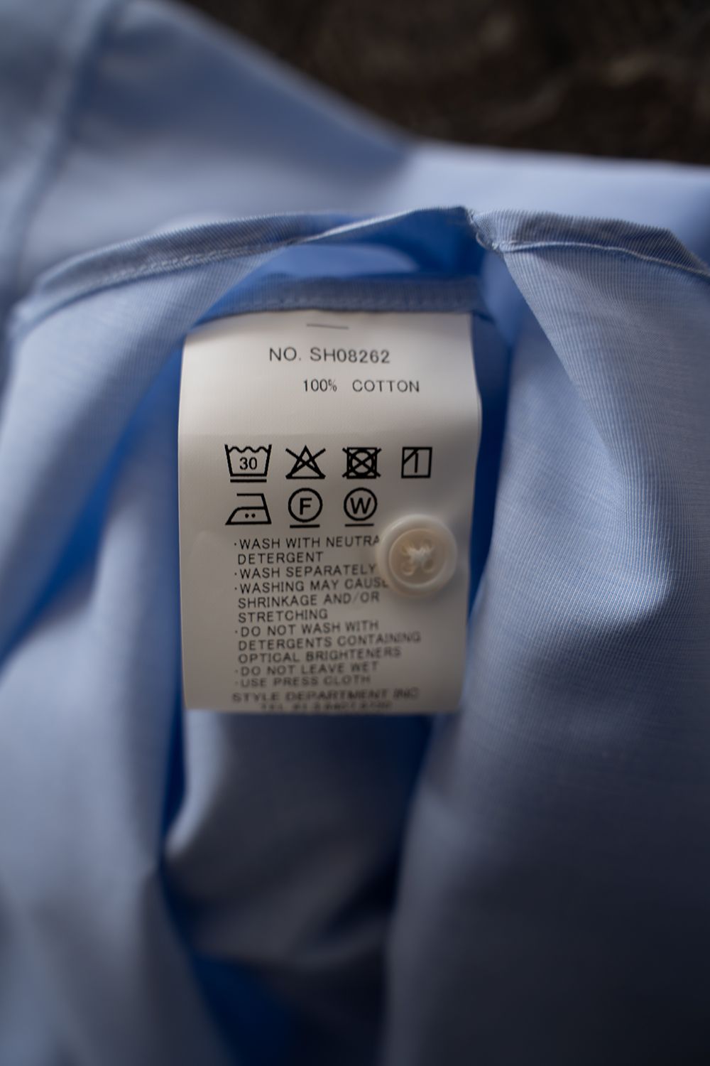 【26SS】200双半袖シャツ(LIGHT BLUE)