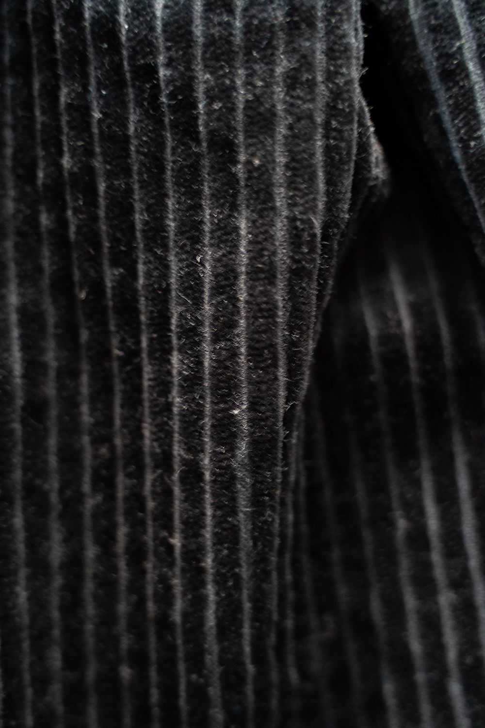 【ラスト1点】【24AW】3.5W太畝コーデュロイイージーパンツ(BLACK)