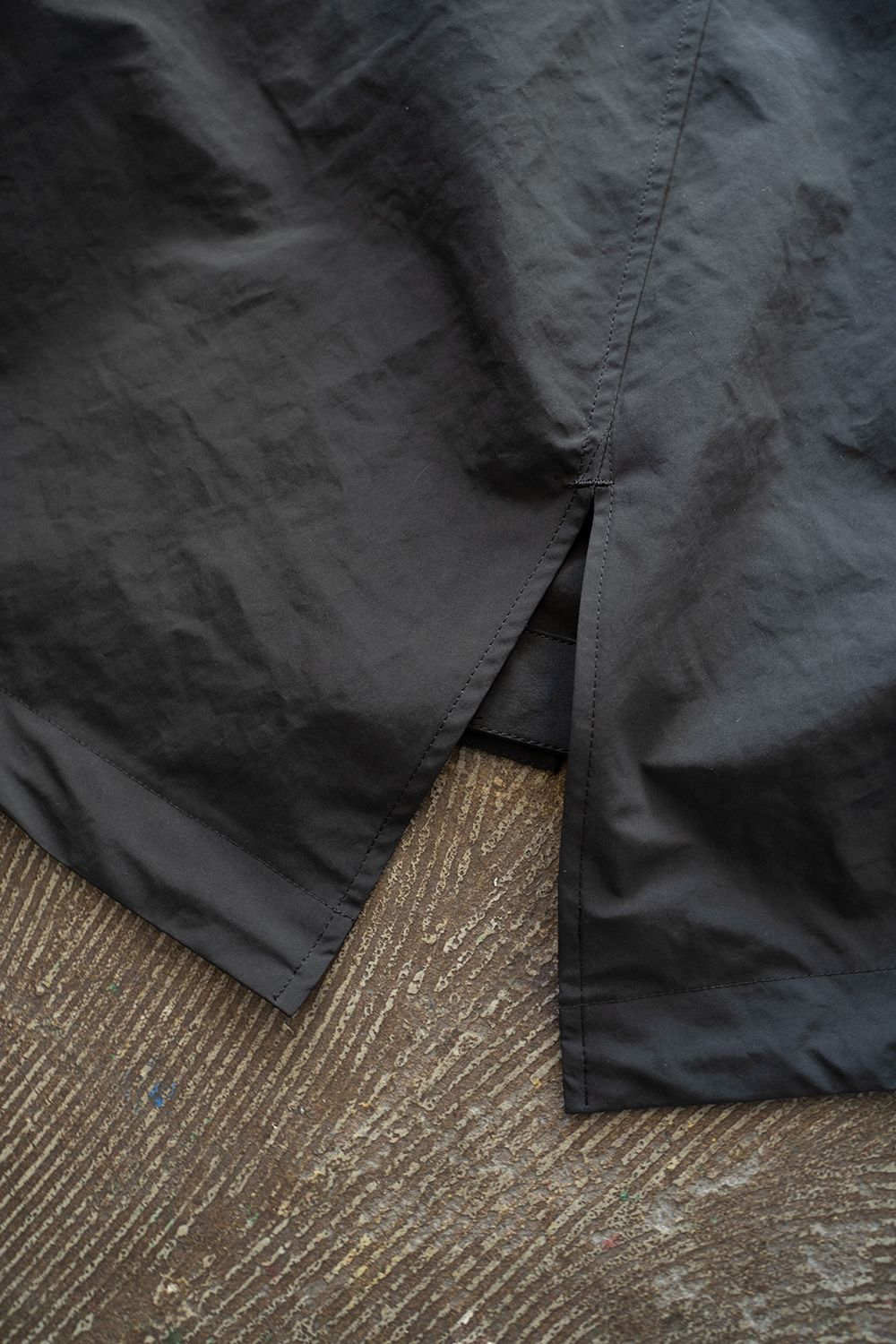 【ラスト1点】【24SS】ライナー脱着スタンドカラーコート(BLACK)
