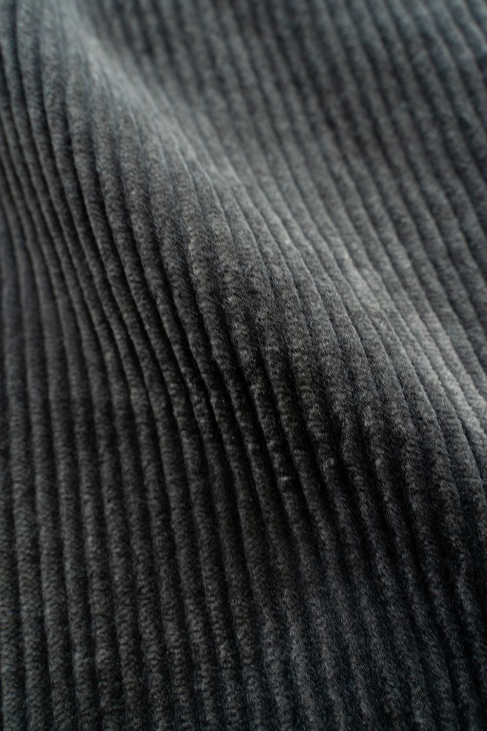 【ラスト1点】【25AW】綿×レーヨンコーデュロイシャツジャケット(BLUE CHARCOAL)