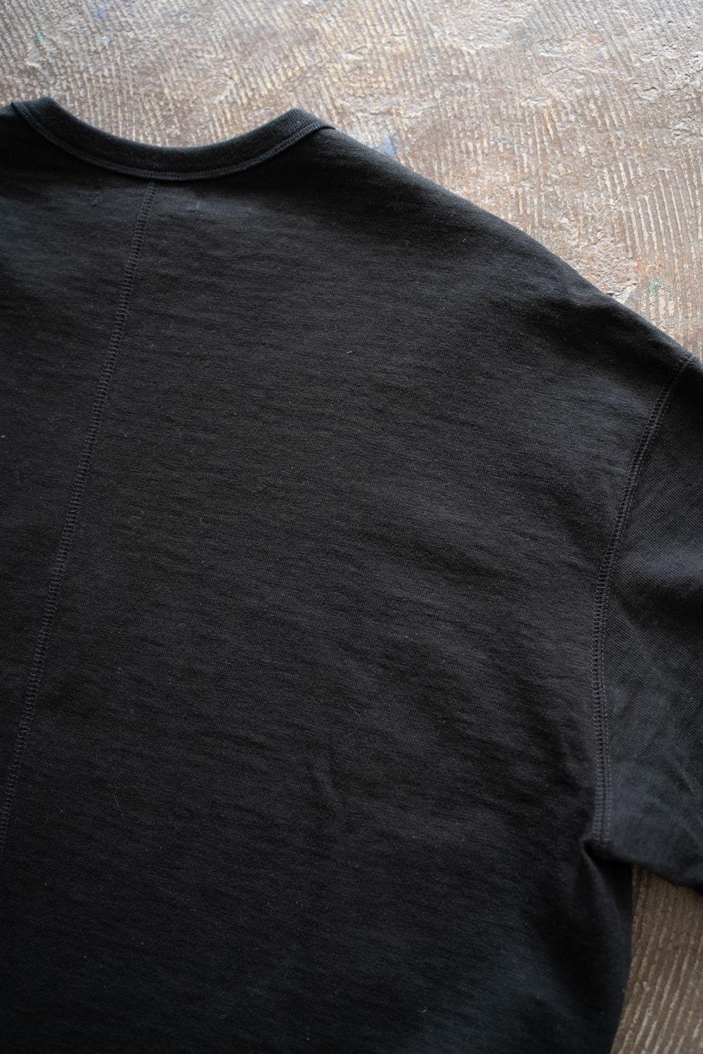 【ラスト1点】【24SS】Vintage Wide Crop P/O/ヴィンテージワイドクロッププルオーバー(BLACK)