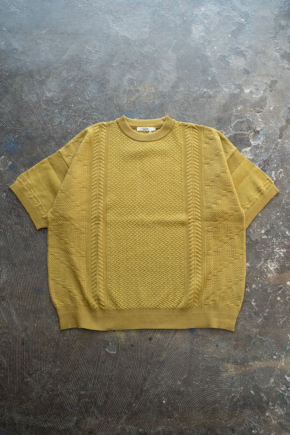 YASHIKI - Sakurakage Knit(CITRON YELLOW) | Salty