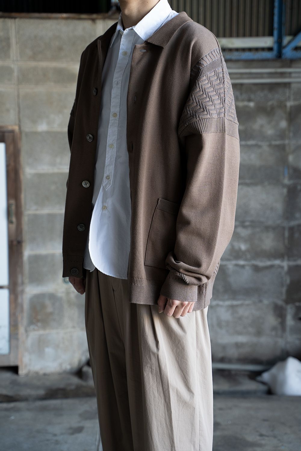 期間限定セール】YASHIKI Unabara Cardigan 22SS レビュー好評