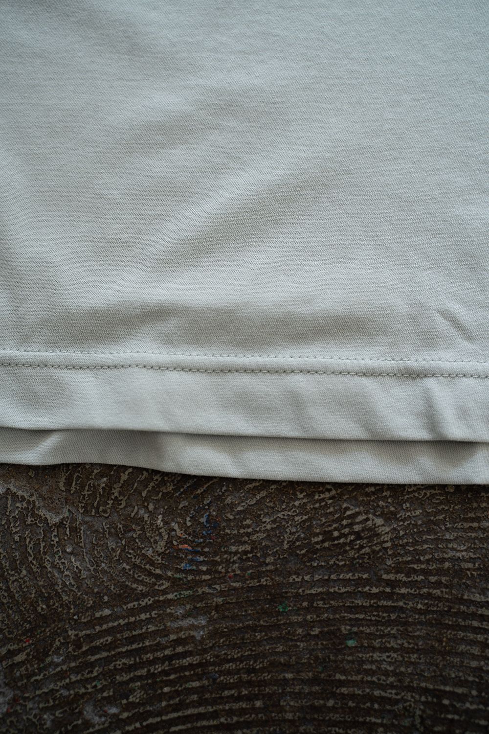 【ラスト1点】【23SS】強撚コットンスプリットヨークTシャツ(MINT)