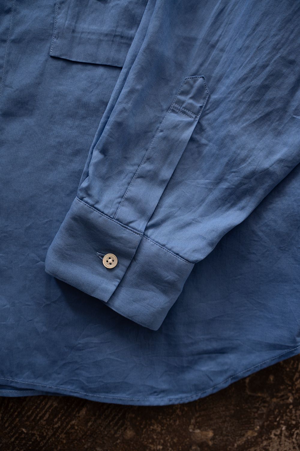 【26SS】ガーメントダイオーバーシャツ(SKY BLUE)