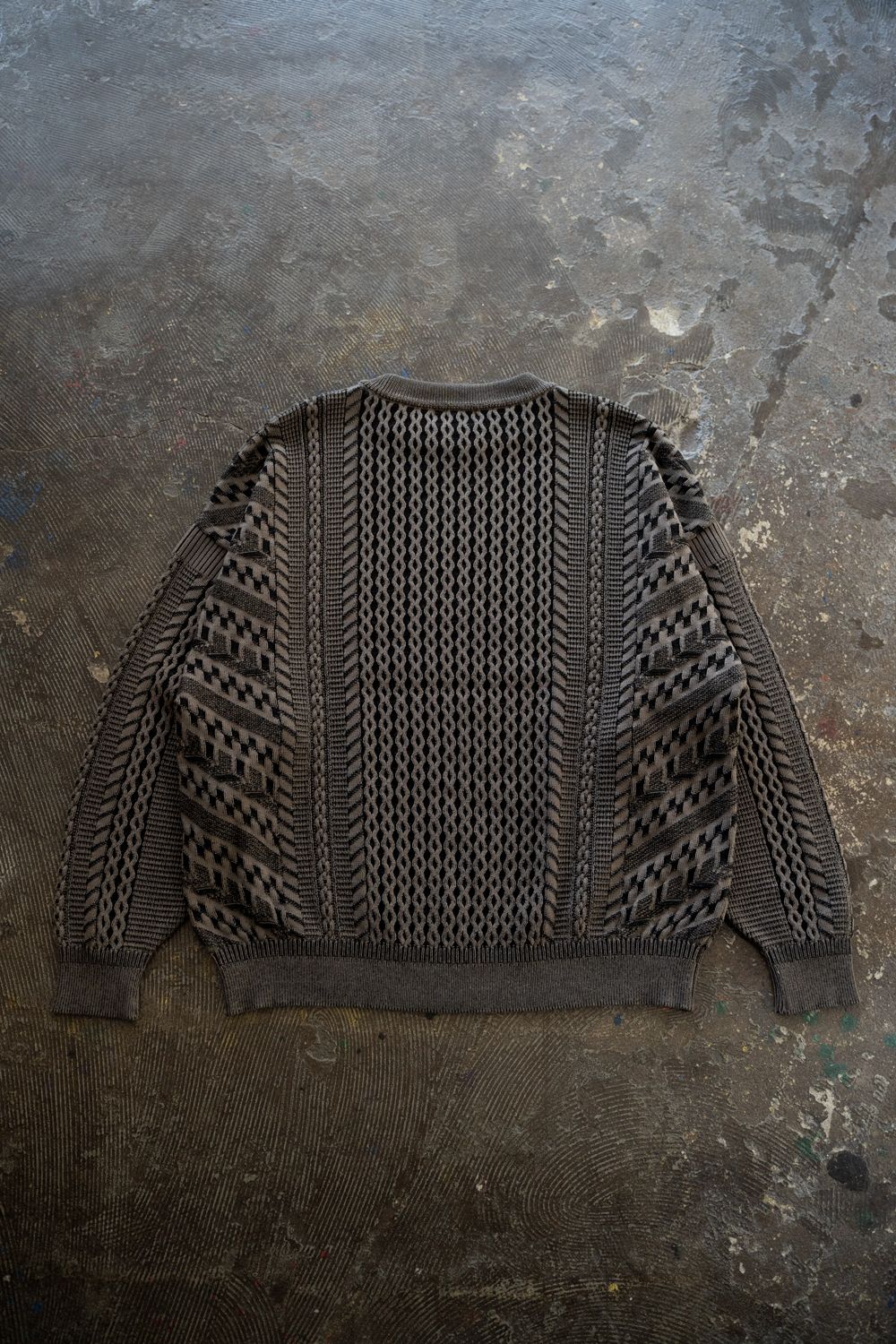 トップス YASHIKI Ginrei Knit / GREIGE YASHIKI / Suikyo Half Zip Knit(GREIGE) | スイキョウハーフ