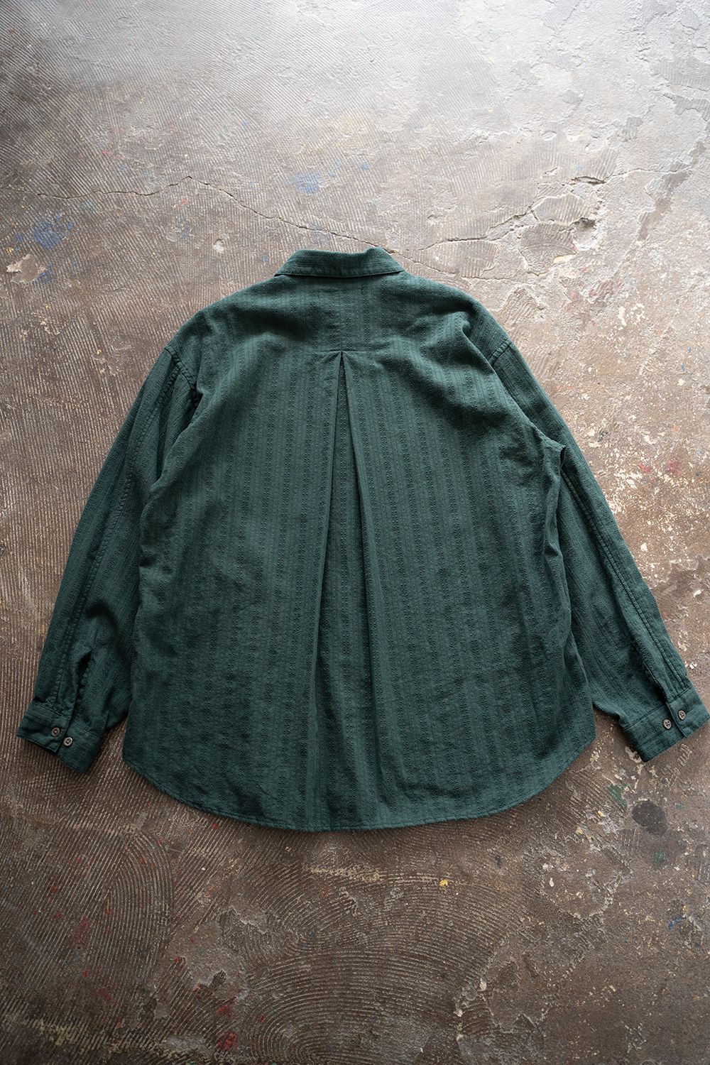 juha - 【ラスト1点】【23SS】Garmentdye Leno Cloth L/S Shirt