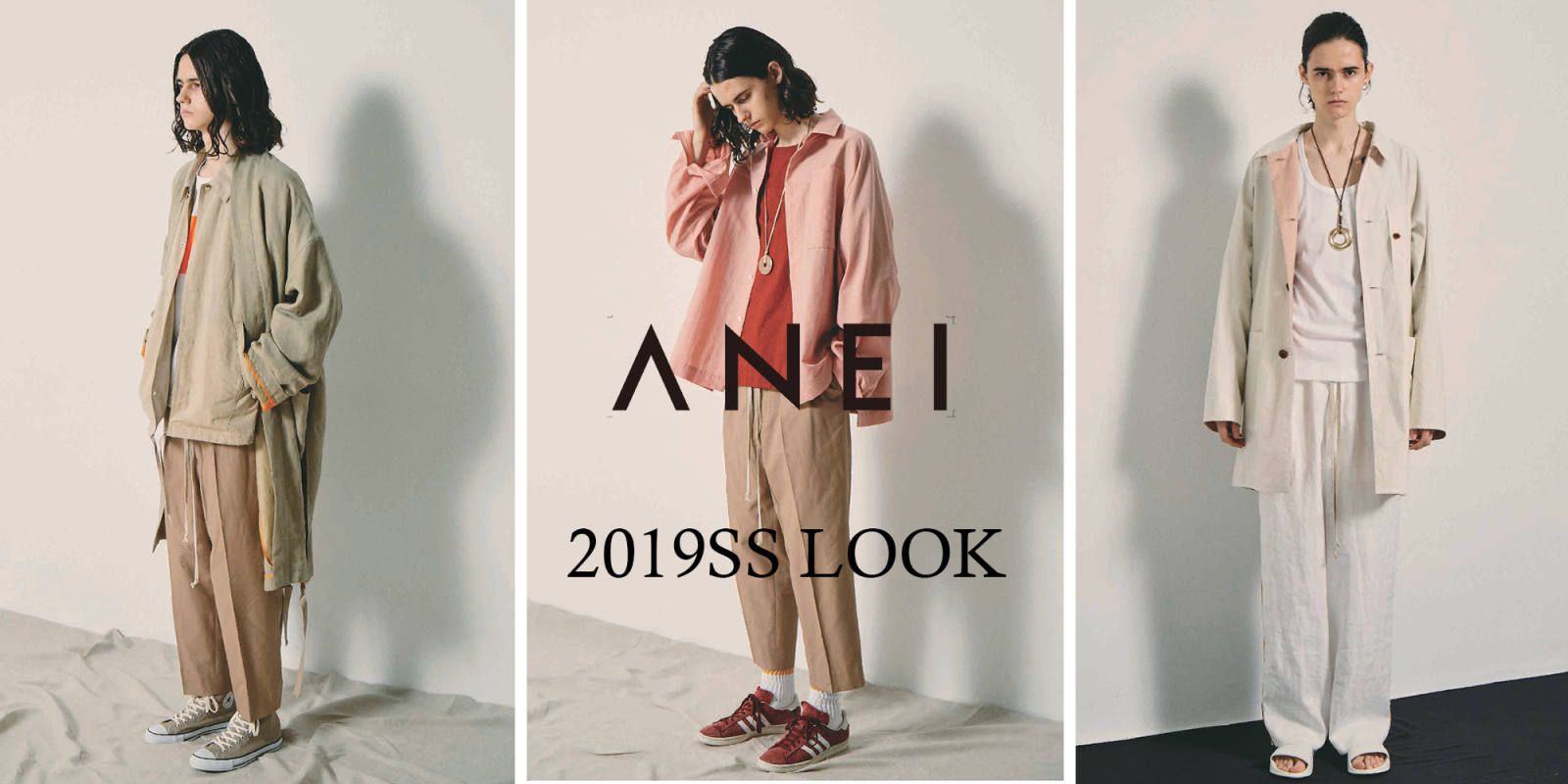 【ANEI/アーネイ】2019SS LOOK