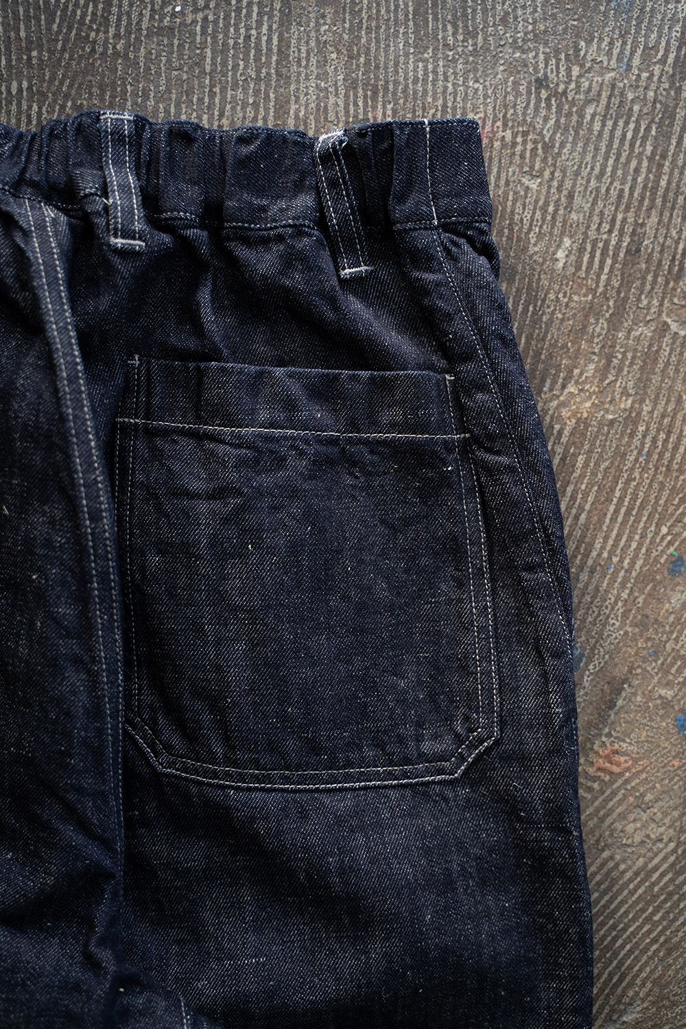 OC大麻ライトオンスデニムパンツ(紺)