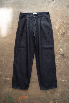 【24AW】インボックスタック12ozデニムパンツ(NAVY)