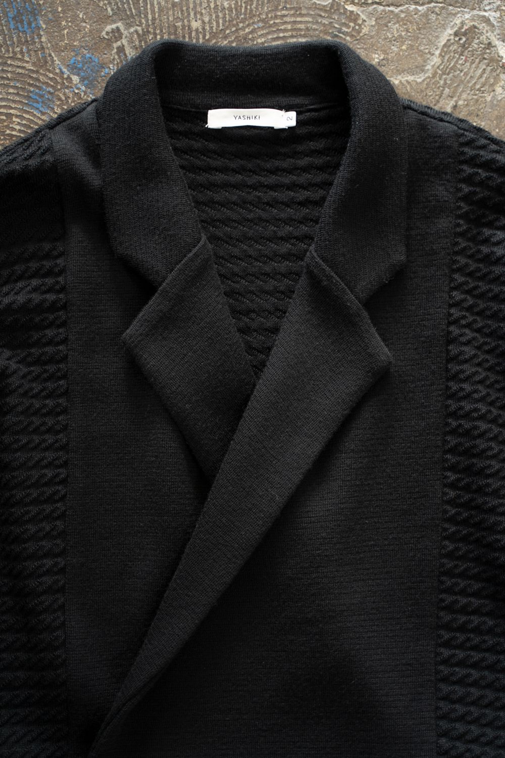 【26AW】Akigumo Knit Jacket(BLACK)