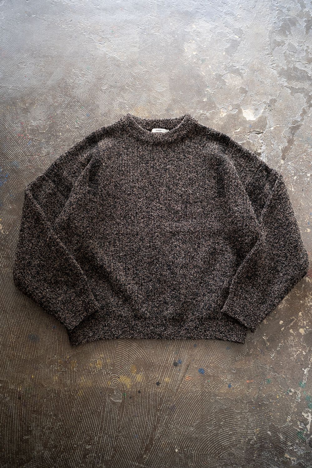 【25AW】Shusetsu Boucle Knit(BROWN)