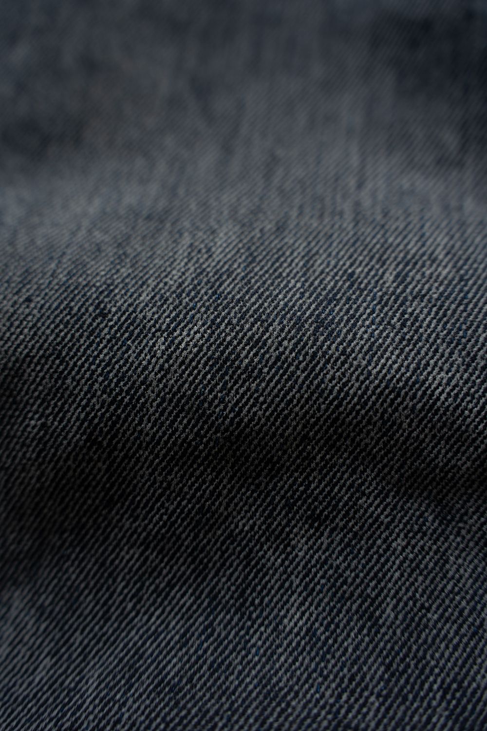 【26AW】Washed Flocked Denim Jacket(FADED GRAY)