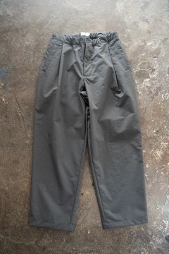 【ラスト1点】【24SS】ディープタックナイロンイージーパンツ(SLATE GRAY)