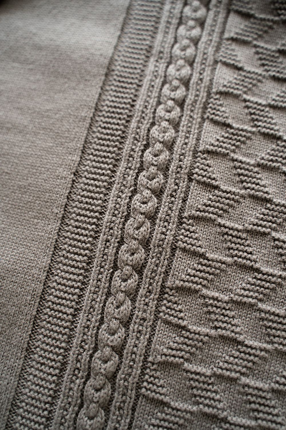 【ラスト1点】【22AW】Hatsushimo Knit Polo(GREIGE)