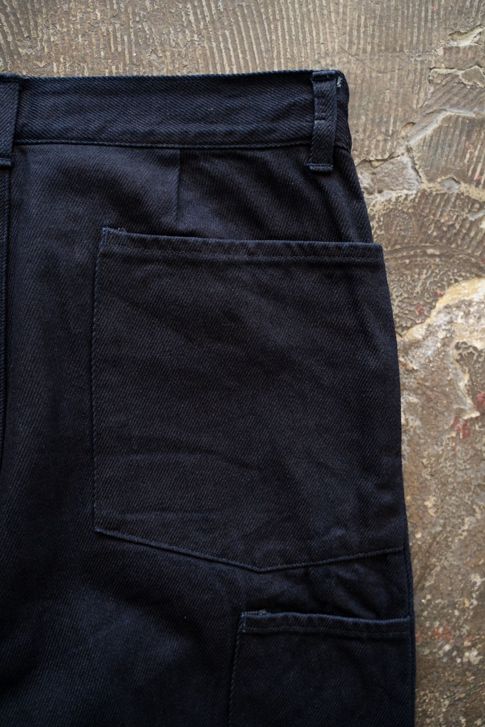 【25AW】12ozデニムワンタックパンツ(DARK NAVY)