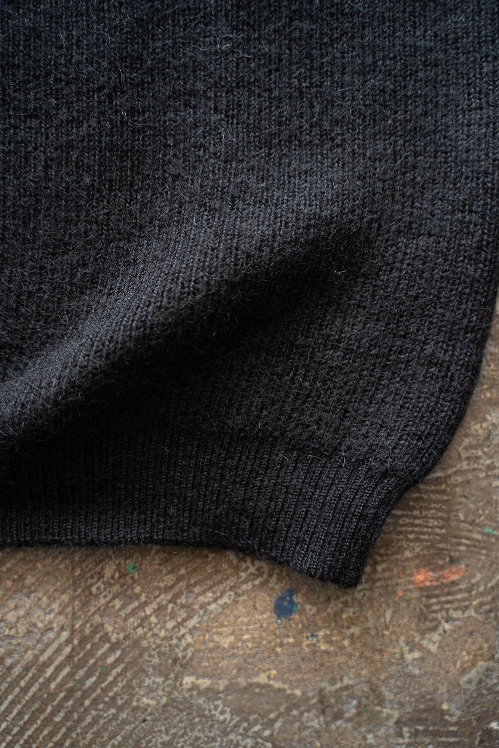 STILL BY HAND - 【ラスト1点】【24AW】アルパカ片畦編み