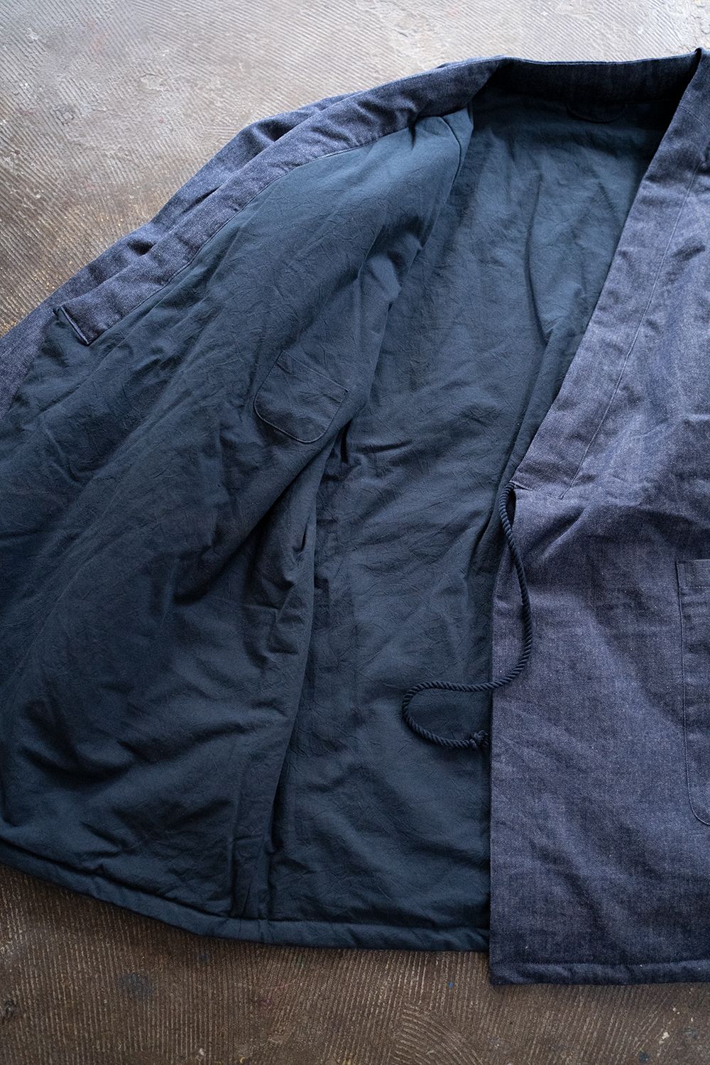 【ラスト1点】"futon"gown(DENIM)