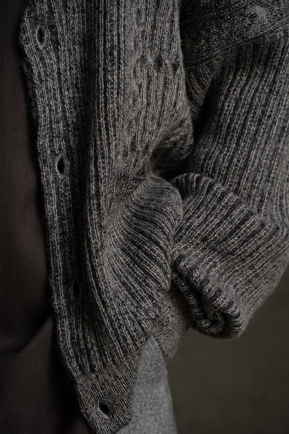 【25AW】Sekkei Mohair Cardigan(BEIGE)