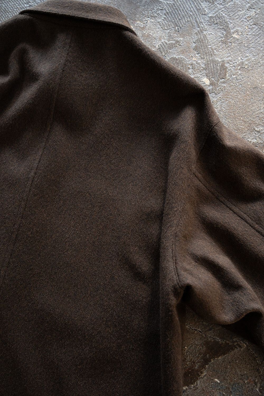 【26AW】ウールシャギーシャツブルゾン(DARK BROWN)