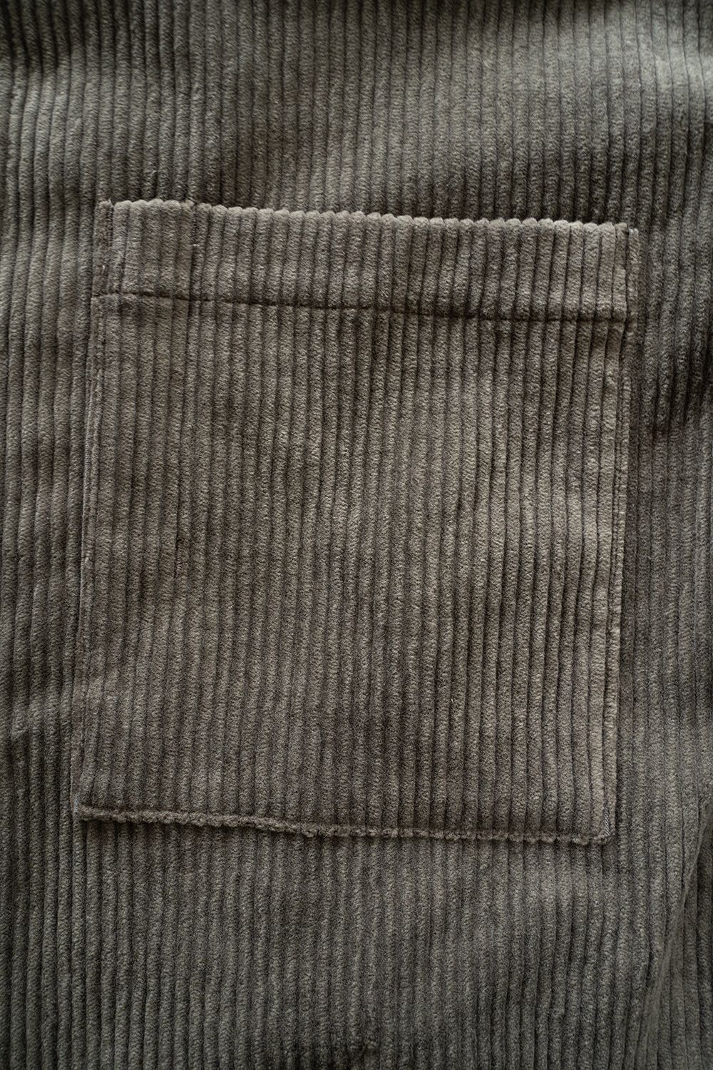 【ラスト1点】【25AW】綿×レーヨンコーデュロイシャツジャケット(KHAKI BROWN)
