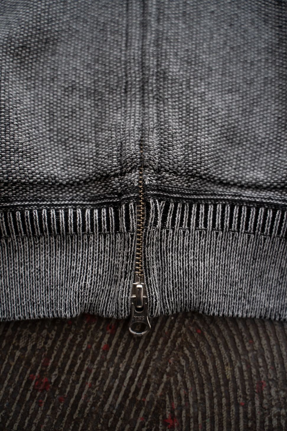 【26SS】Senshun Zip Hoodie(MIX GRAY)