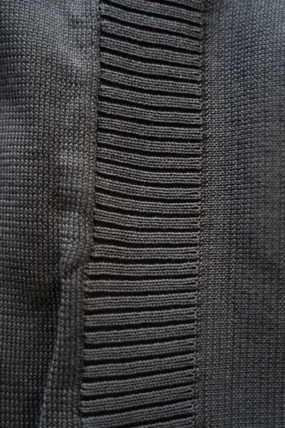 【ラスト1点】Yonaga Knit Polo(OFF BLACK)