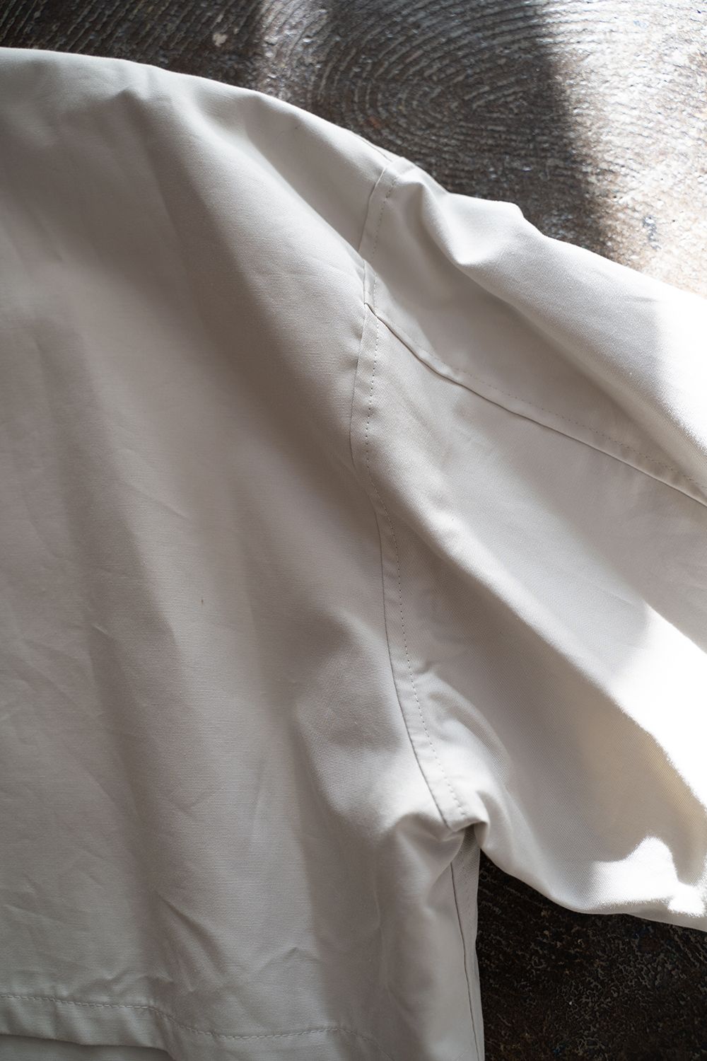 【ラスト1点】【22AW】甘撚りオックスショートブルゾン(LIGHT GRAY)