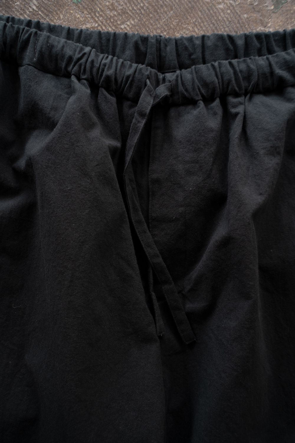 【26SS】"summer jambo"pajama(washed light cotton BLACK)【セットアップ】【ユニセックス】