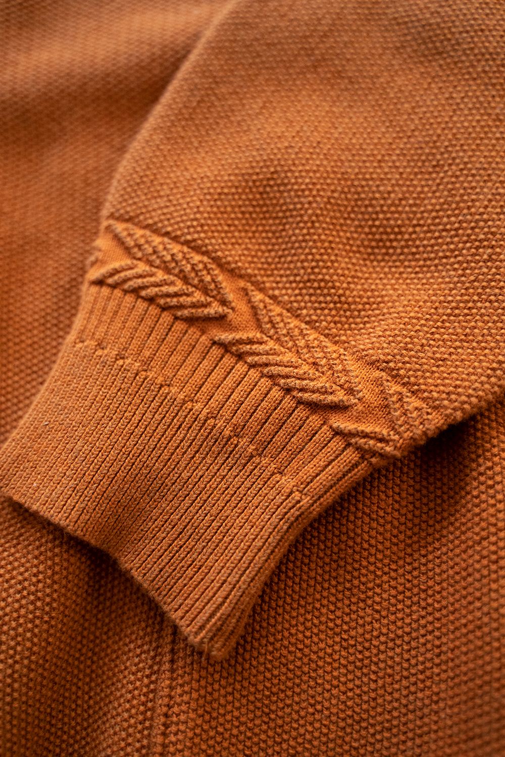 YASHIKI - 【ラスト1点】【22SS】Unabara Cardigan(ORANGE) | Salty